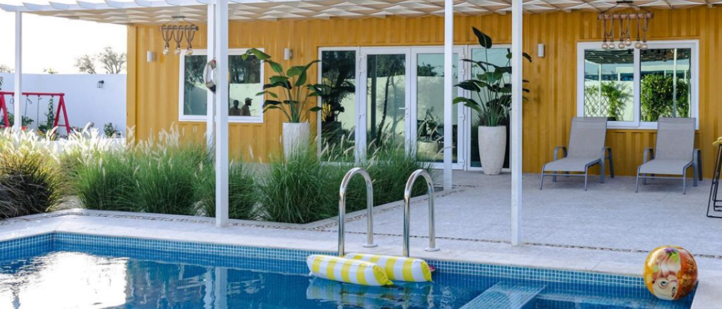 UAE: The First Container Hostel In The Desert Is Now Open With African & Greek Themes
