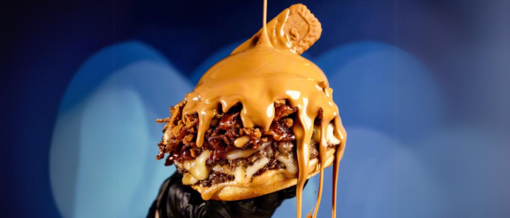 This Is Dubai's Most Bizzare Food Combination - Lotus Spread & Juicy Burgers!