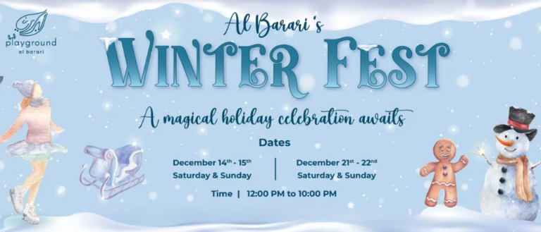 Looking For Winter Wonderland In Dubai? Al Barari’s Winter Fest Is Back Next Month