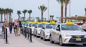 Your Guide To Getting Around Abu Dhabi By Taxi For Your Coldplay Concert