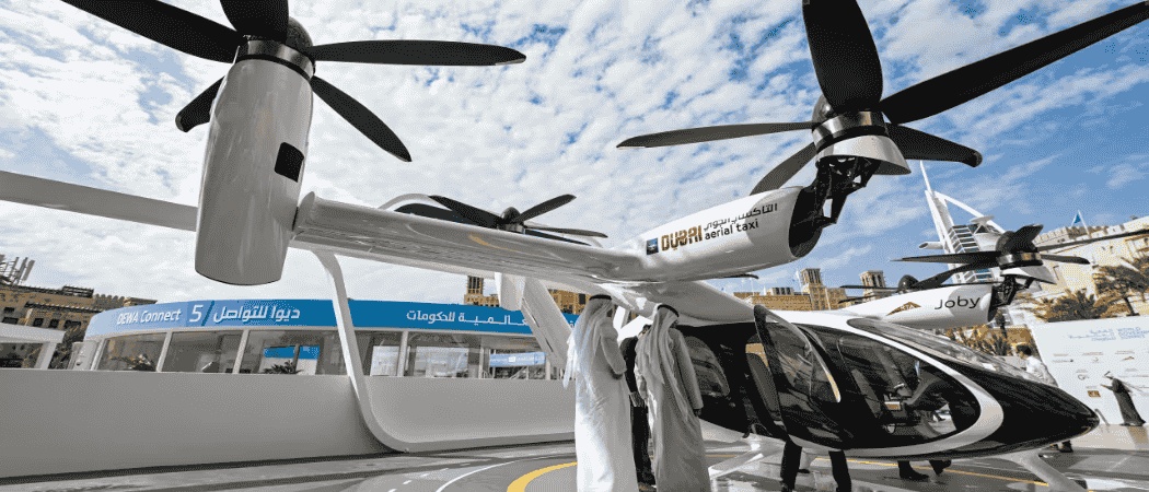 Dubai Will Be World's First City To Launch Flying Taxis By 2026 - UAE To Define Aerial Corridors For Travel