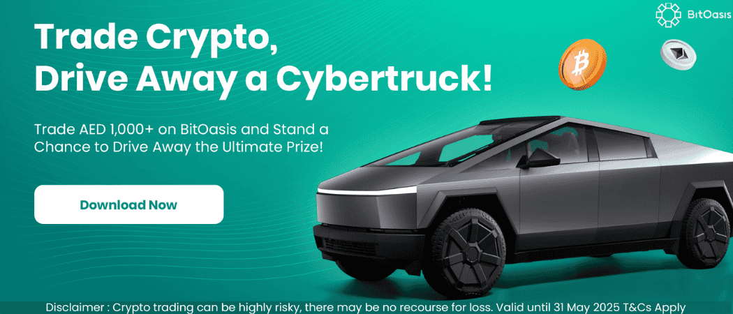 Trade Smart & Drive Big - The BitOasis CyberTruck Giveaway Is Here!