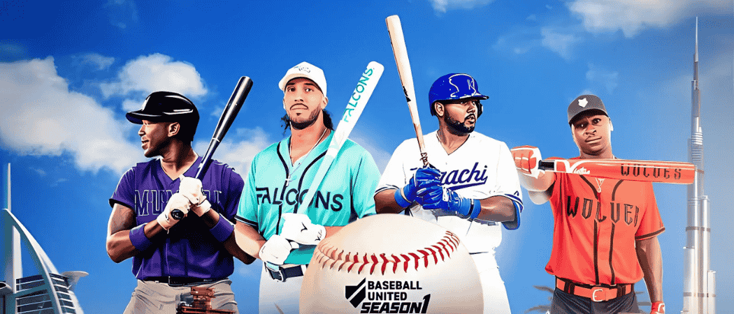 UAE’s First Official Baseball League Is Finally On The Pitch! Here’s The Opening Season Schedule