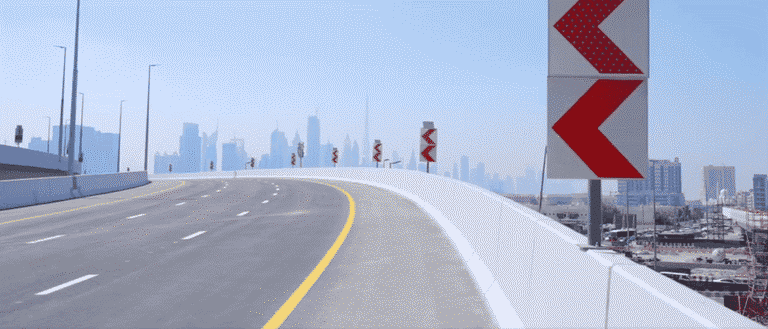 Dubai's Latest Bridge Cuts Traffic Time Down From 1.5 Hours To Just 16 Minutes!