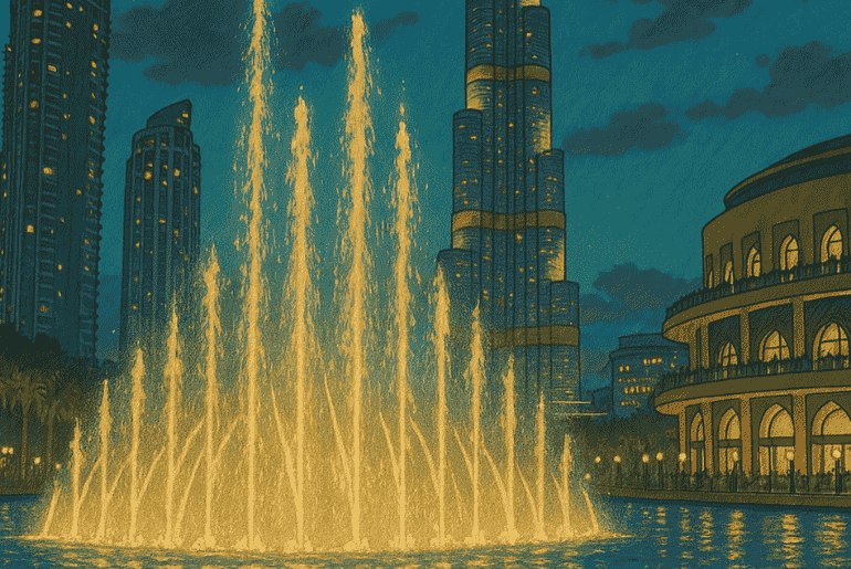 View Dubai Through The Lens Of The Studio Ghibli Trend
