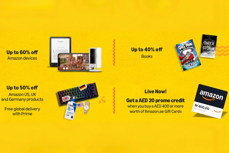 Amazon's First-Ever MEGA UAE Summer Sale With Up To 70% Off Is Happening Next Week!