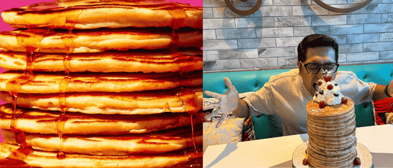 Finish a Giant Pancake Stack in 4 Minutes & Win $400 - Adagio Premium The Palm Rolls Out Dubai's Most Delicious Challenge!