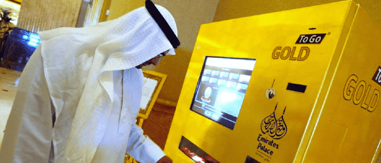 This Vending Machine In Dubai Dispenses 24K Gold Bars! You'll Never Believe Where You Can Find It