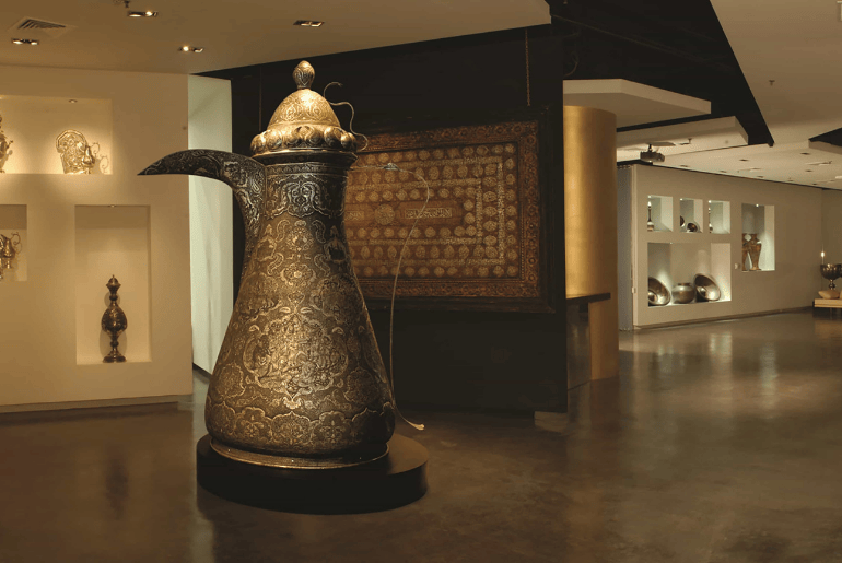1. Coffee Museum
Tucked away in the charming lanes of Al Fahidi, this museum is a treat for coffee lovers and curious minds alike. You’ll find exhibits on how coffee originated, traditional brewing techniques from around the world, and even antique tools used by different cultures.
Location: Villa 44, Al Hisn Street, Al Fahidi
Timings: Open Saturday–Thursday, 9am to 5pm (closed Fridays)
Visit their website for more information.
