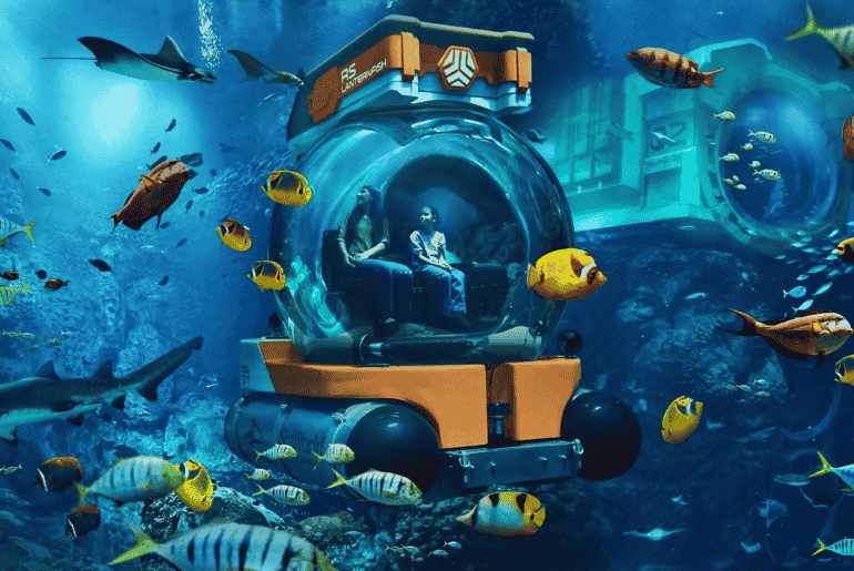 UAE Makes History With The World's First Aquarium Submersible Now In Abu Dhabi - Tickets On Sale!