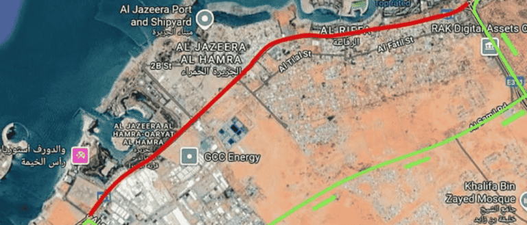 Al Hamra Roundabout RAK