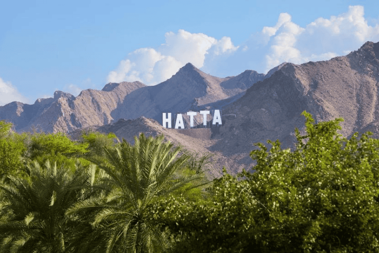 Hatta sign Dubai