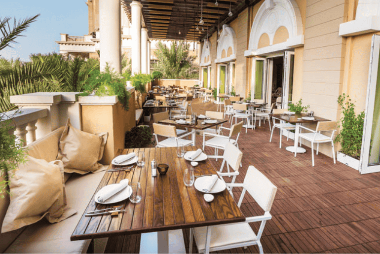 AED 10 dishes at 5 star hotels and beach clubs in dubai