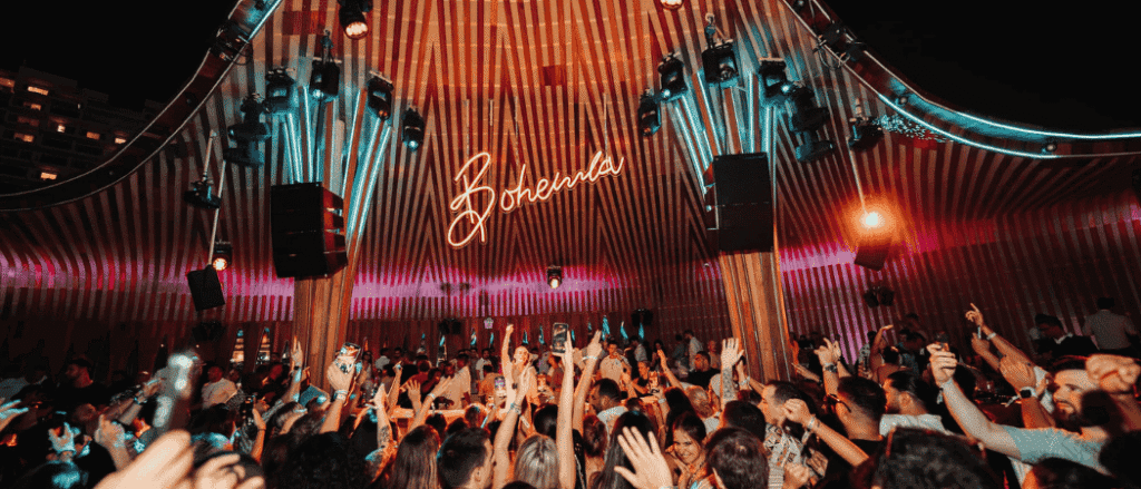 Bohemia beach club Dubai
