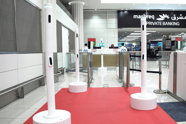 dxb Airport red carpet corridor Dubai