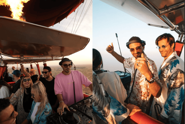 Dubai hero balloon party