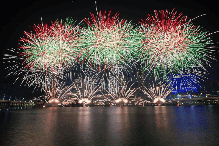 Al Maryah Island Fireworks 