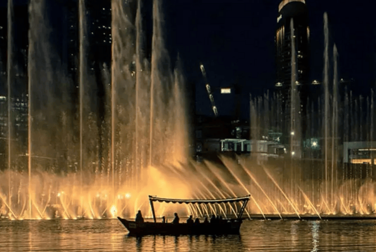 Dubai Fountain Abra