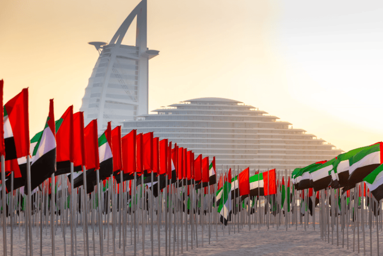 Flag Garden at Umm Suqeim Beach Dubai
