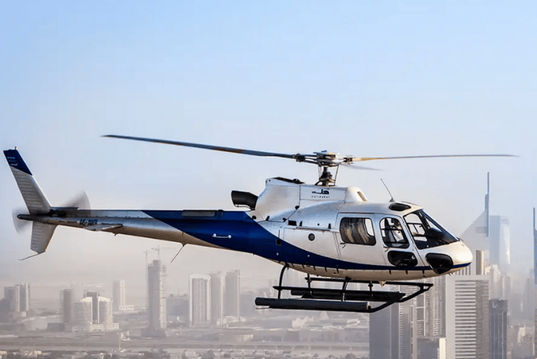 Helicopter ride Jumeirah