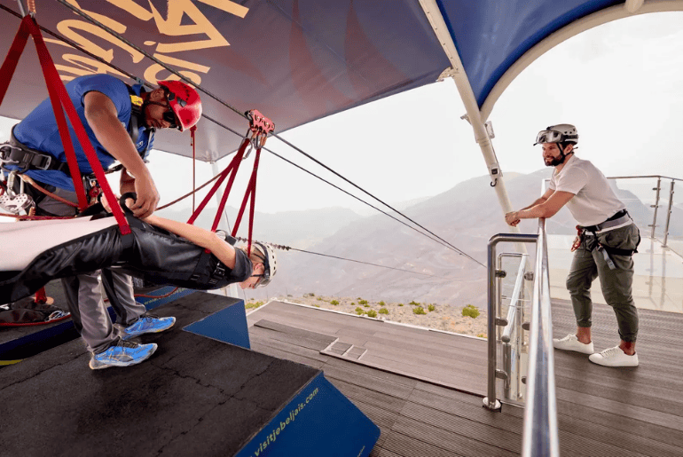 Jebel Jais FREE Kids Zipline 