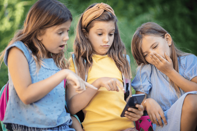 Social media exposure on children