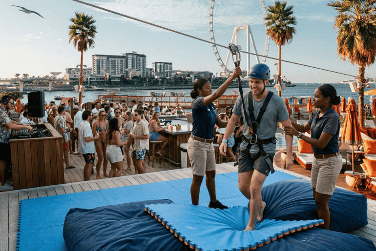 Zipline Linking JLT to JBR