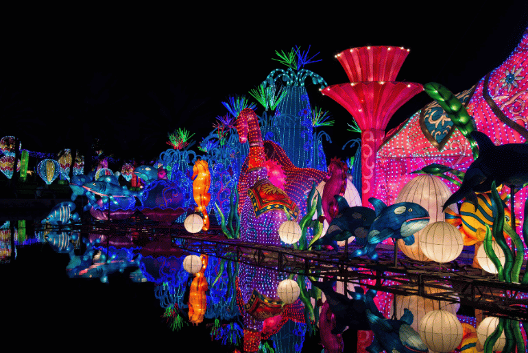 Dubai Garden Glow