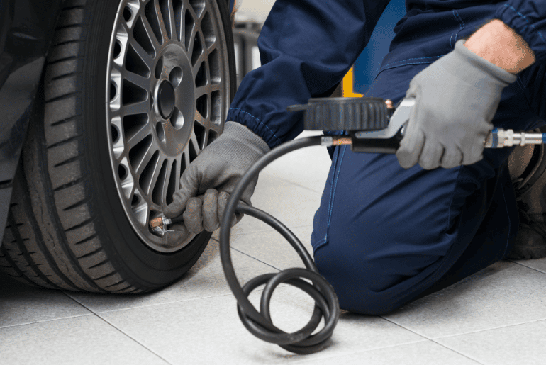 Tyre Pressure Closely