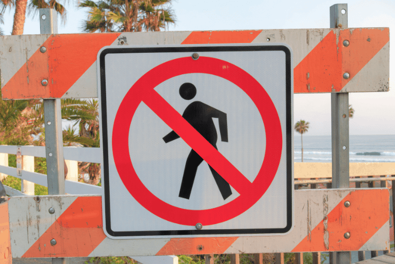 jaywalking