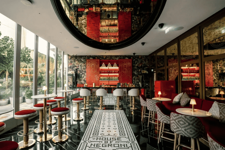 The Red Leopard Room