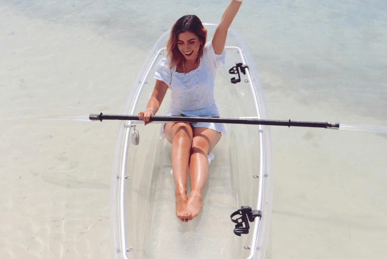 Clear Kayak crystal