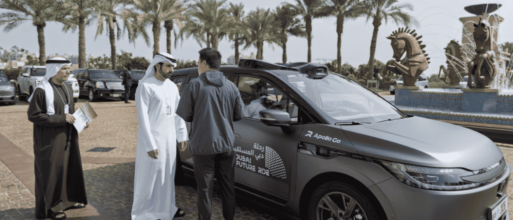 Dubai's Driverless Taxis