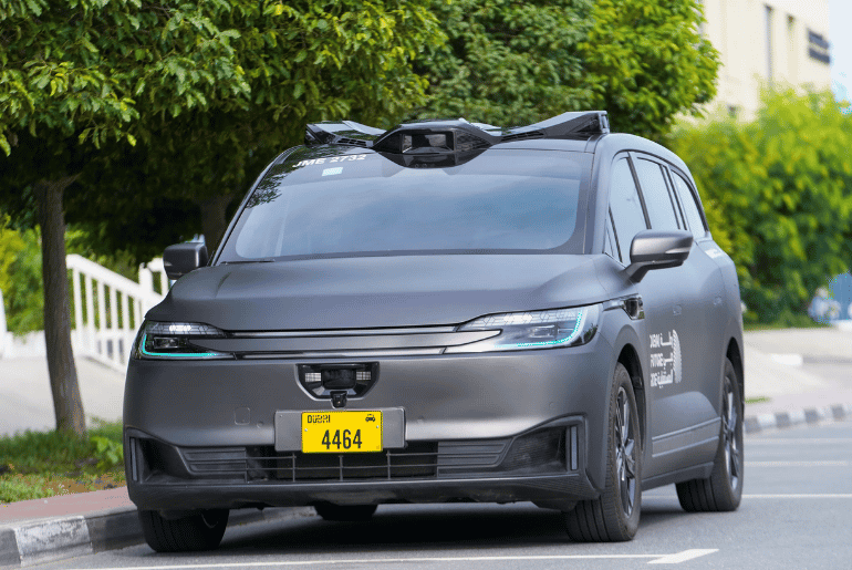 Dubai's Driverless Taxis