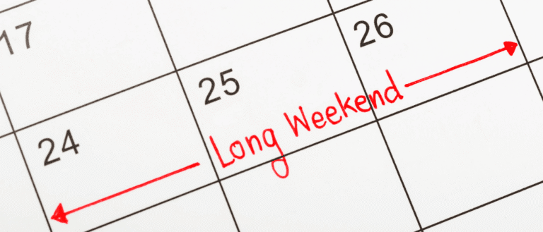 Next Long Weekend Into A 14