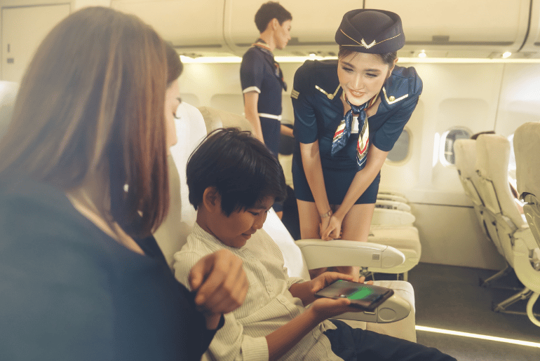 polite to cabin crew