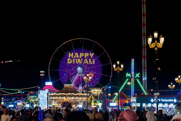 global village diwali dubai